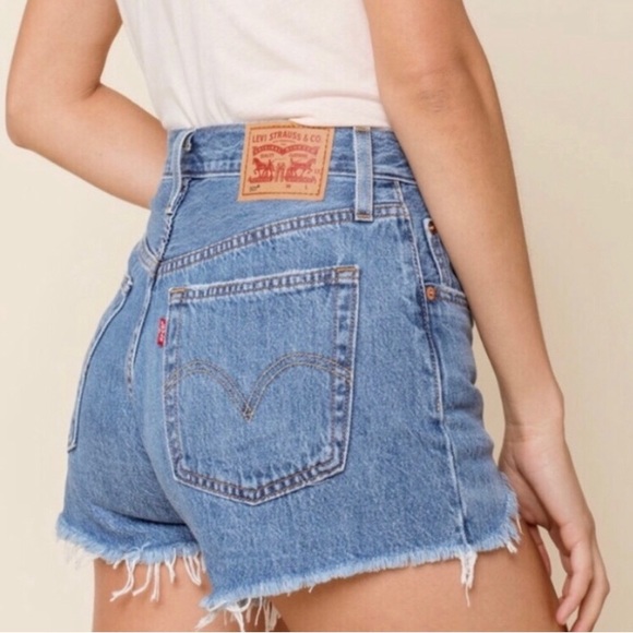 Levi's Pants - Levi’s 501 Denim High Rise Button Fly Jean Shorts
